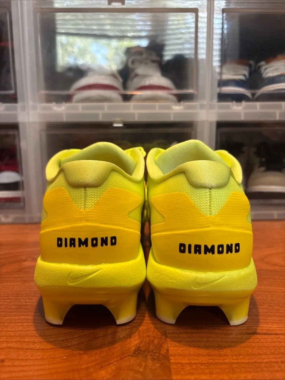 Nike Diamond Standout MCS Volt Ice II7344-700 Baseball Cleats Men's Size 11 NWOB
